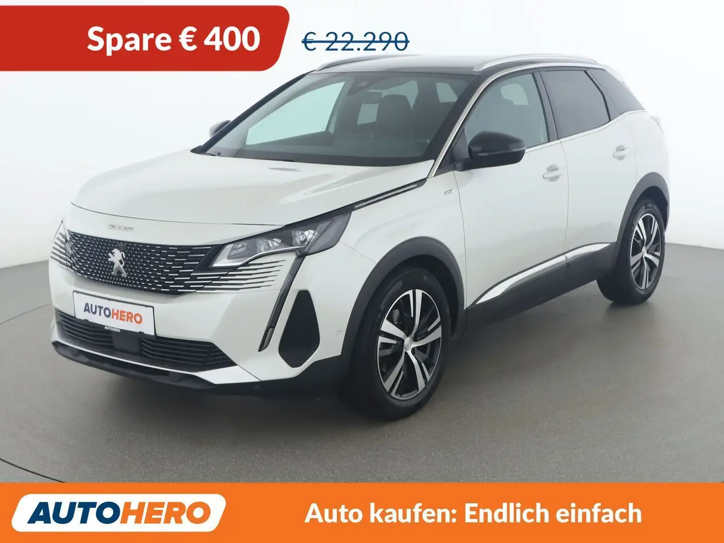Peugeot 3008 1.5 Blue-HDi GT Weiß - 1