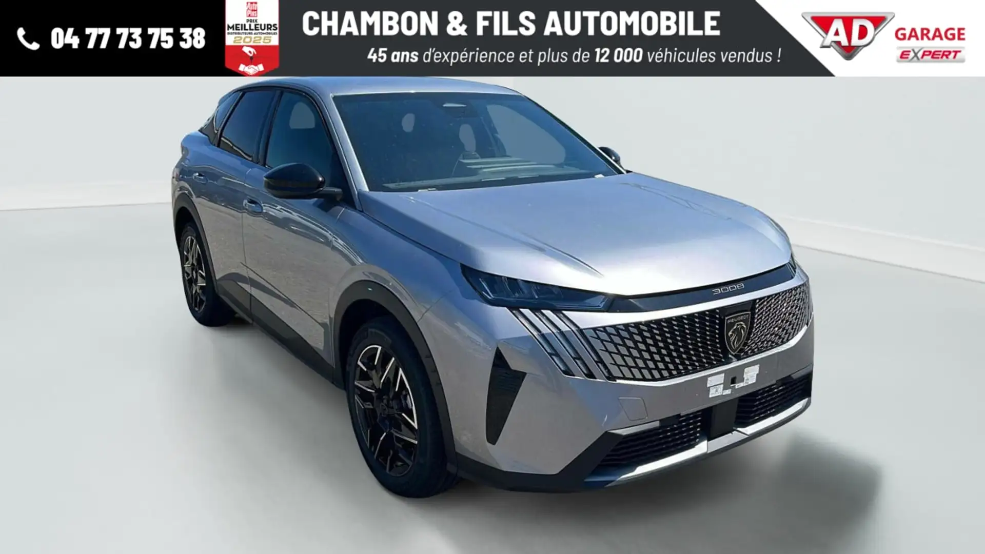 Peugeot 3008 Hybrid 145 e-DCS6 Allure Blanc - 1