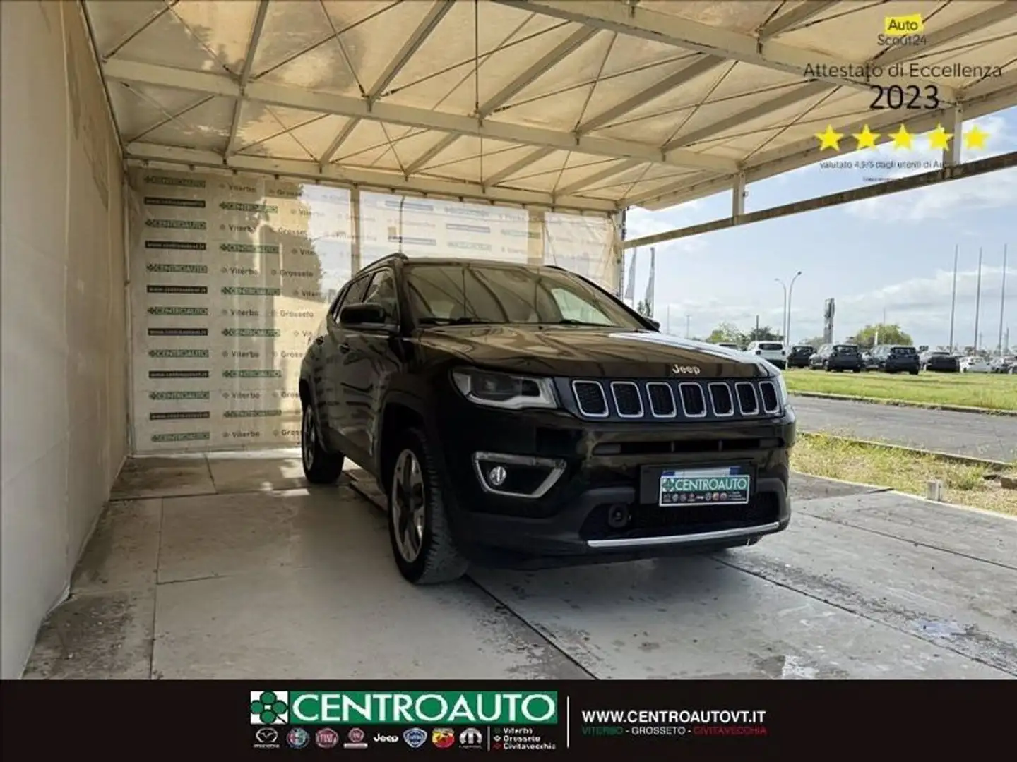 Jeep Compass 2.0 mjt Limited 4wd 170cv auto my19 Fekete - 1