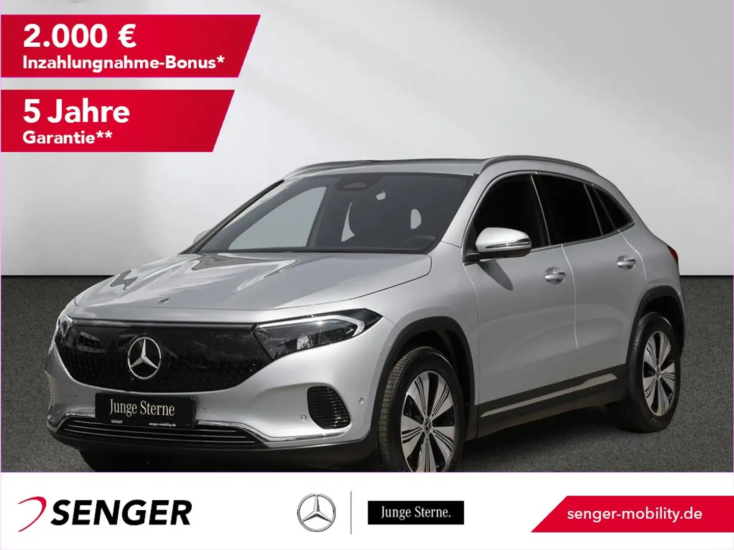 Mercedes-Benz EQA 350 4M Progressive 360°-Kamera MBUX LED AHK Argintiu - 1