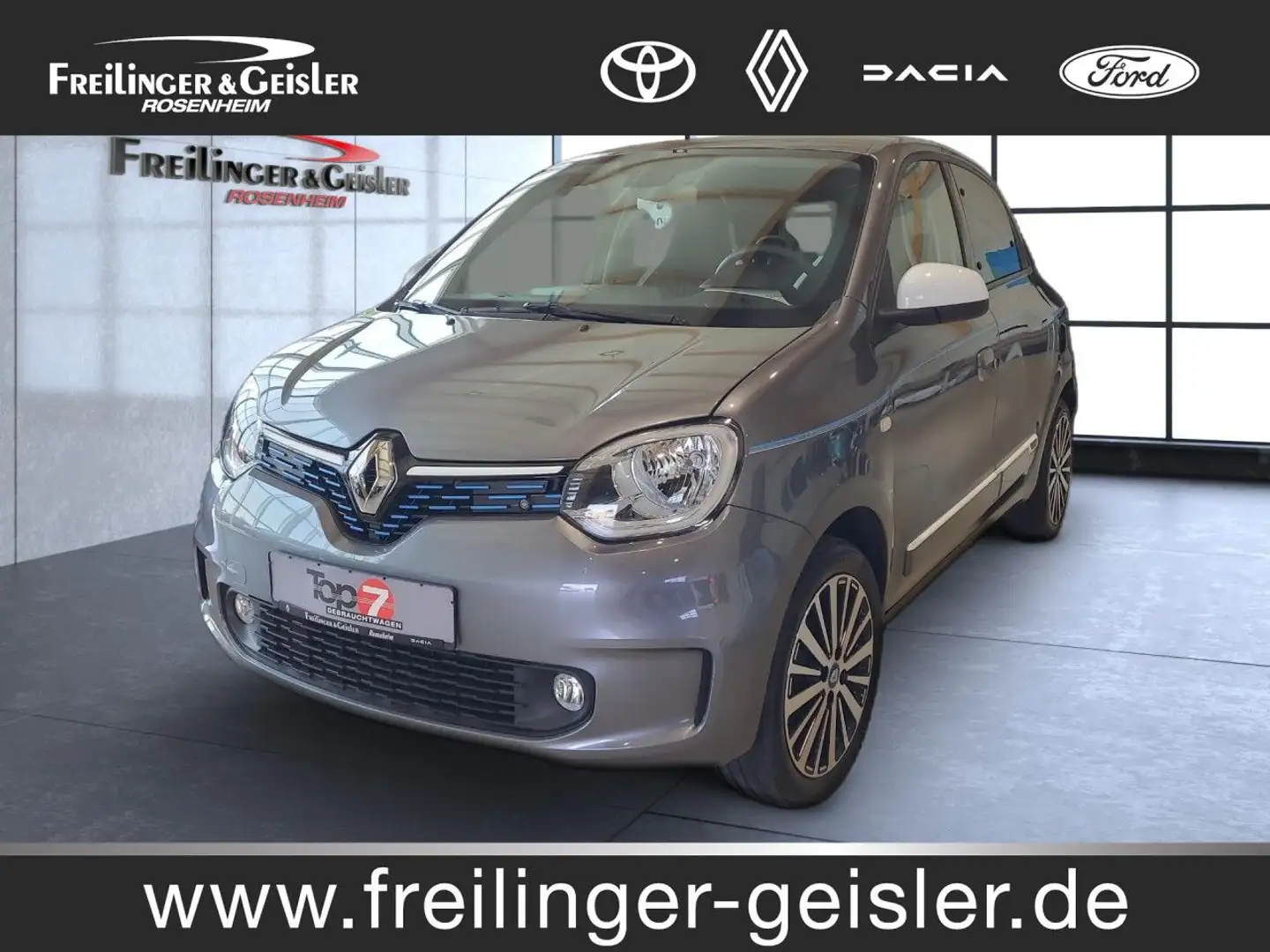 Renault Twingo Electric INTENS Klima Einparkhilfe Grau - 1