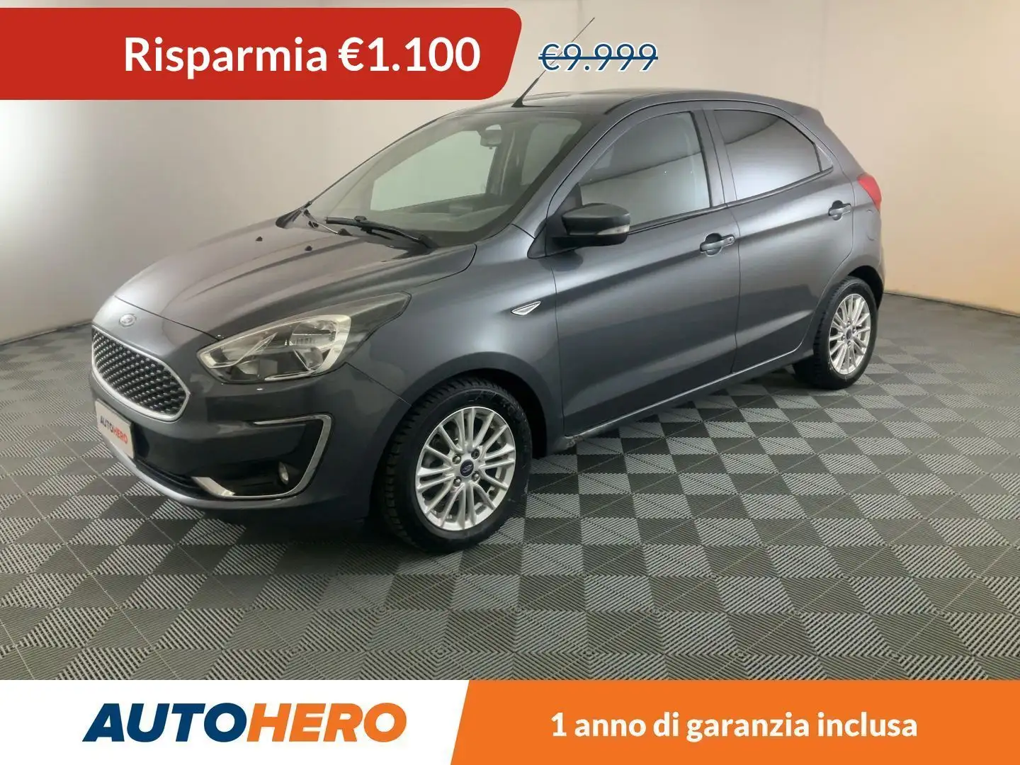 Ford Ka/Ka+ 1.2 Ti-VCT Ultimate Grigio - 1