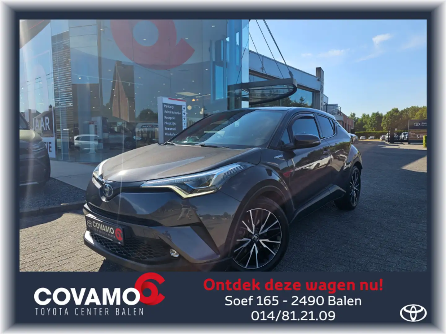 Toyota C-HR C-HIC/1.8 HYBR/TREKHAAK/LEDER Noir - 1