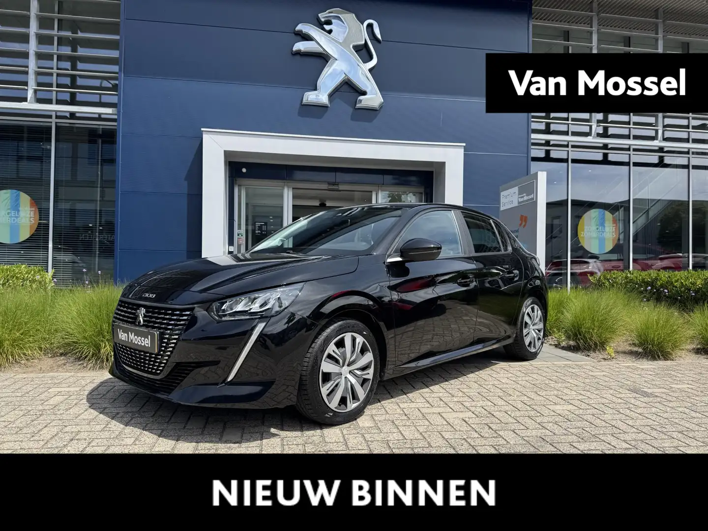 Peugeot 208 1.2 PureTech Active Zwart - 1