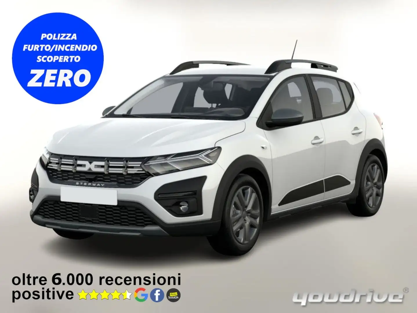 Dacia Sandero Stepway 1.0 TCe ECO-G Expression KM0 Bianco - 1