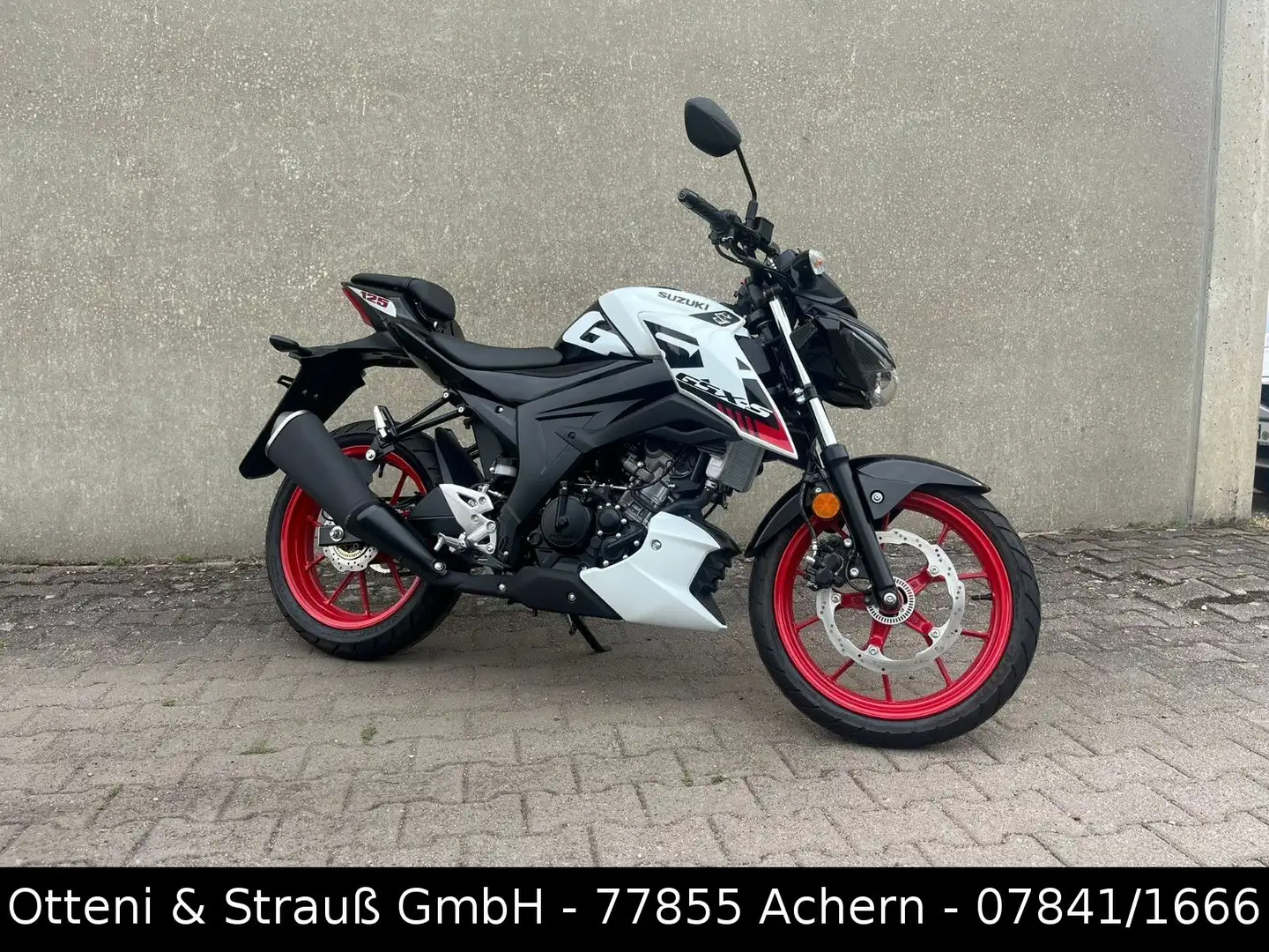 Suzuki GSX-S 125 Tieferlegung zum Sonderpreis* Blanc - 2