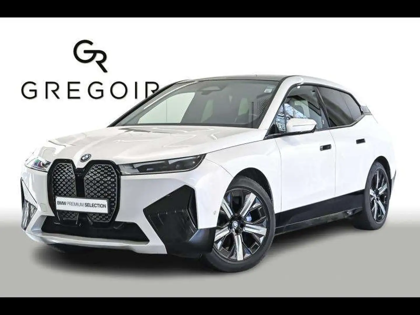 BMW iX xDrive40 Blanc - 1