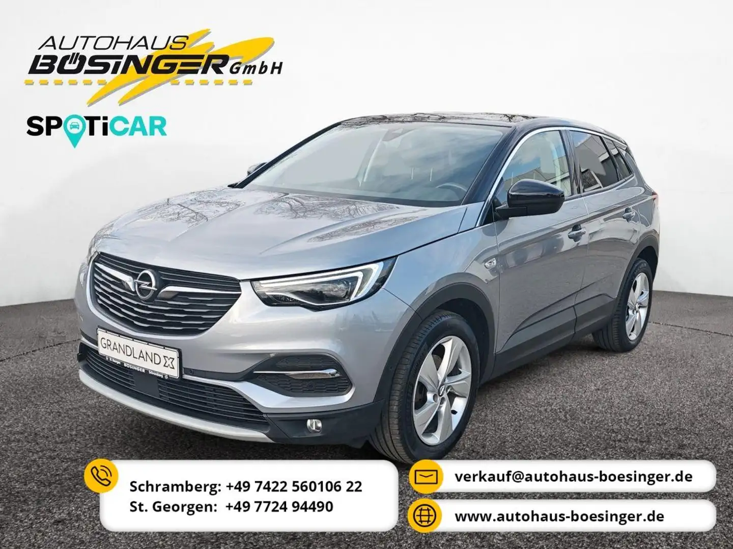 Opel Grandland X Grandland Innovation / Navi / AHK / ZR neu / TOP Grau - 1