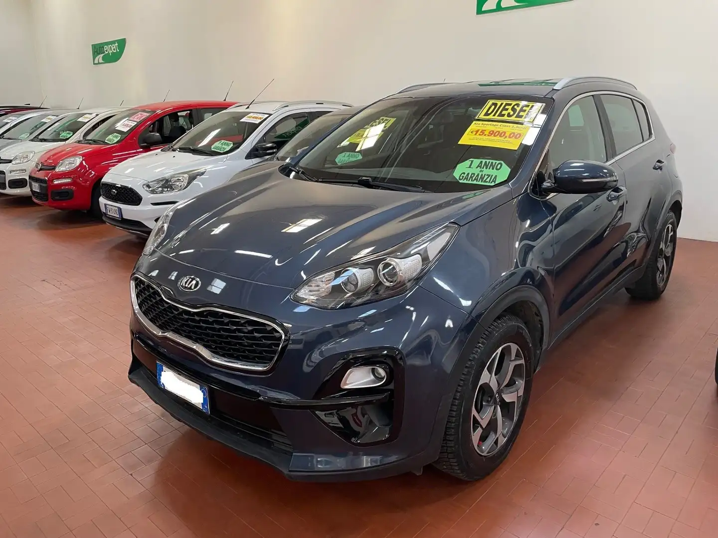 Kia Sportage 1.6 CRDI 115 CV 2WD Business Class Bleu - 1