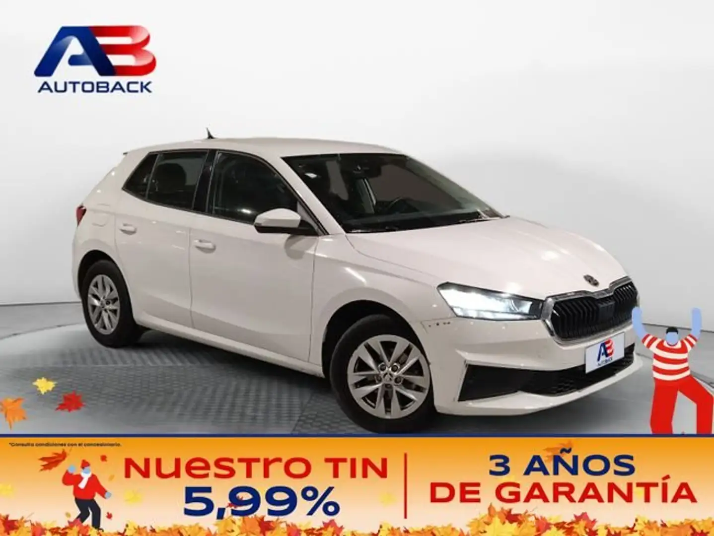 Skoda Fabia 1.0 MPI Ambition 59kW Blanco - 1