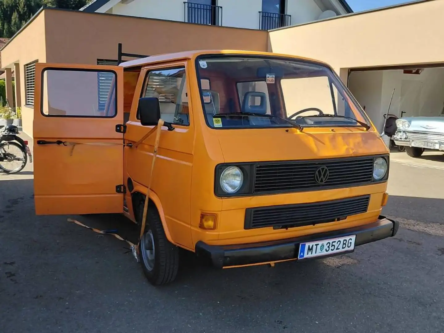Volkswagen T3 Doka Orange - 2