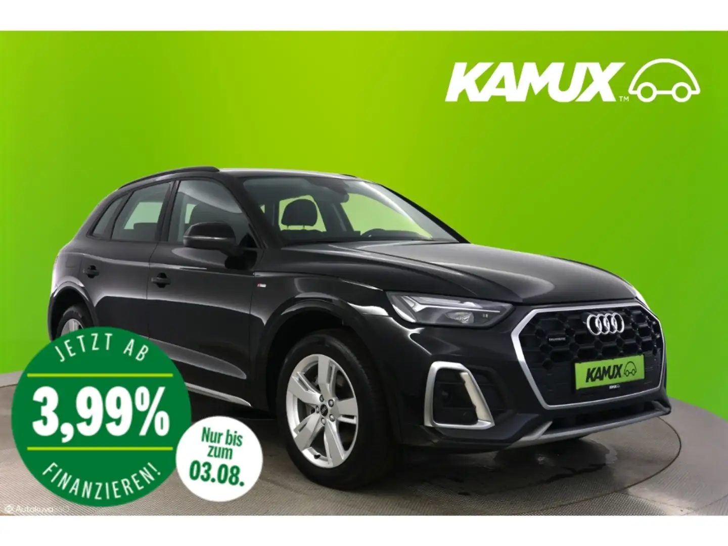 Audi Q5 40TDI quattro S-tronic S-line+LED+VIRTUAL+PDC Nero - 1