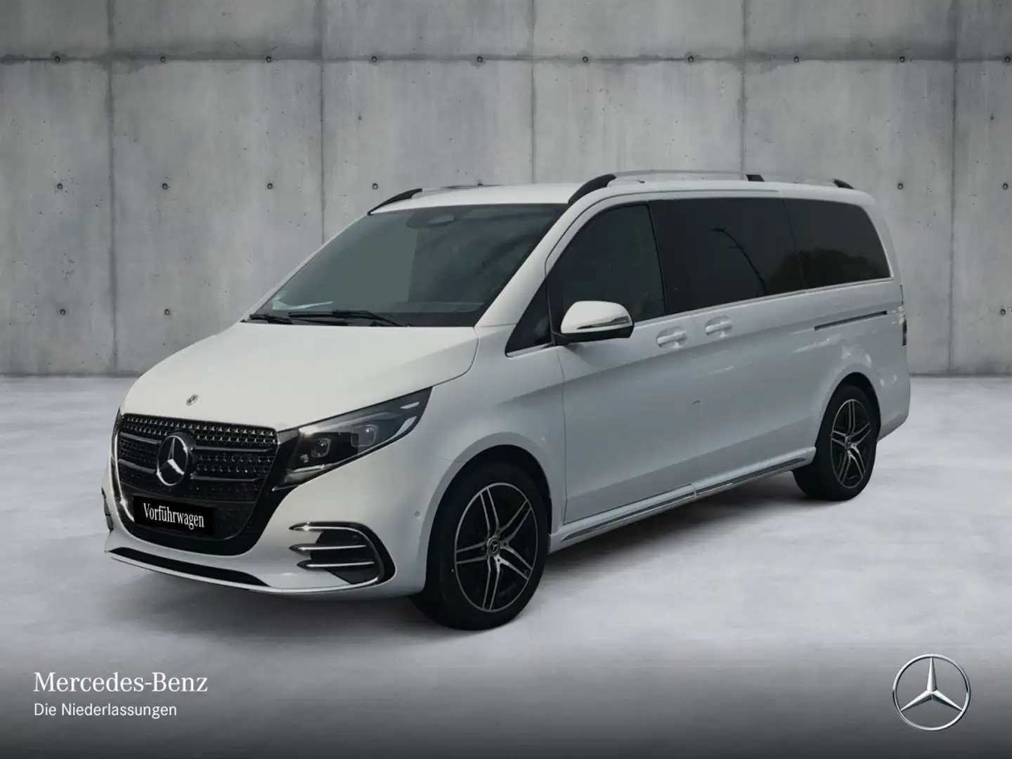 Mercedes-Benz V 300 d 4M EXCLUSIVE+Allrad+AMG+SchiebDa+9G+AHK Blanc - 2