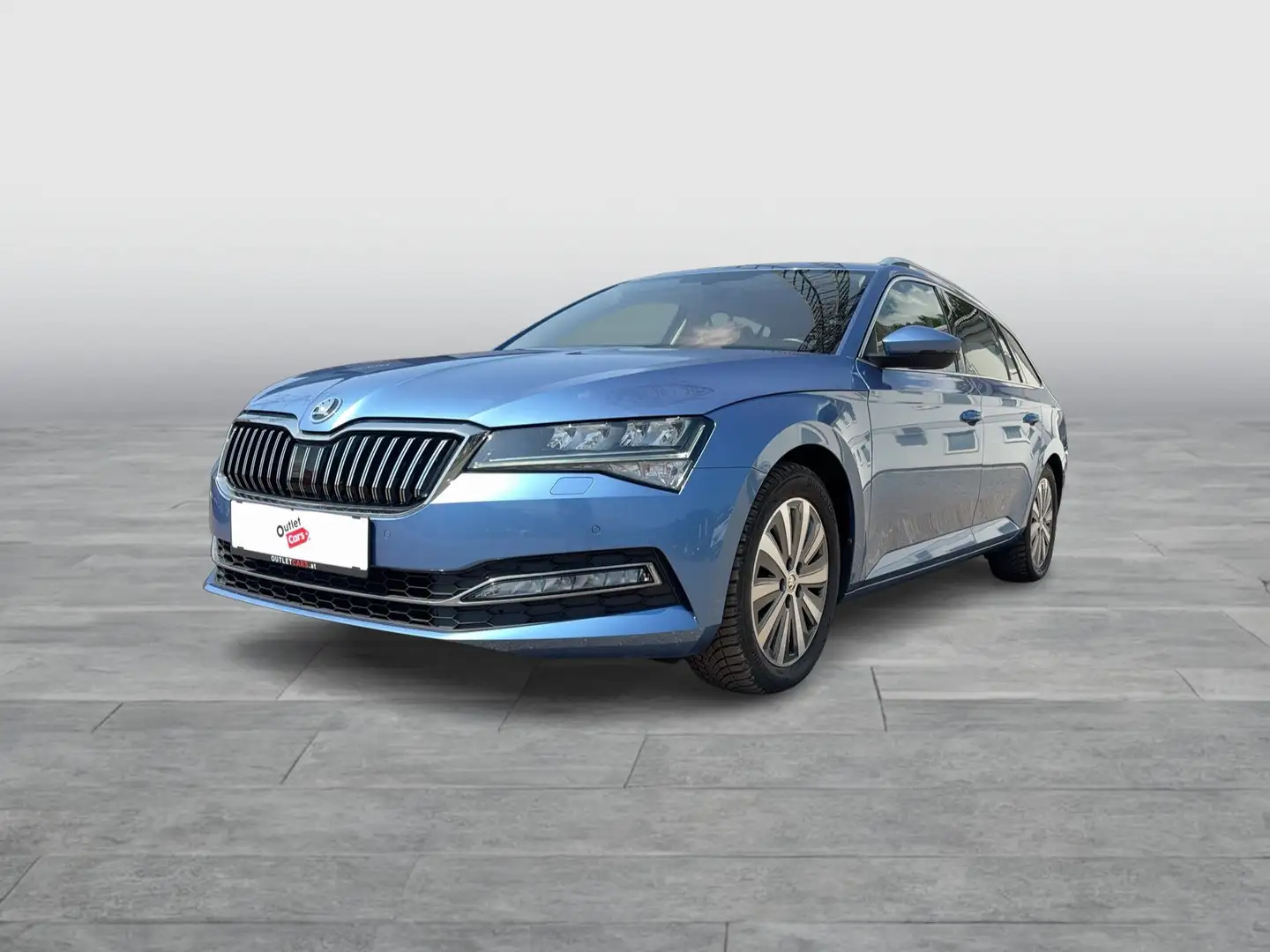 Skoda Superb Combi 2.0 TDI DSG LED+LEDER+RADAR+ASSIST Blau - 2