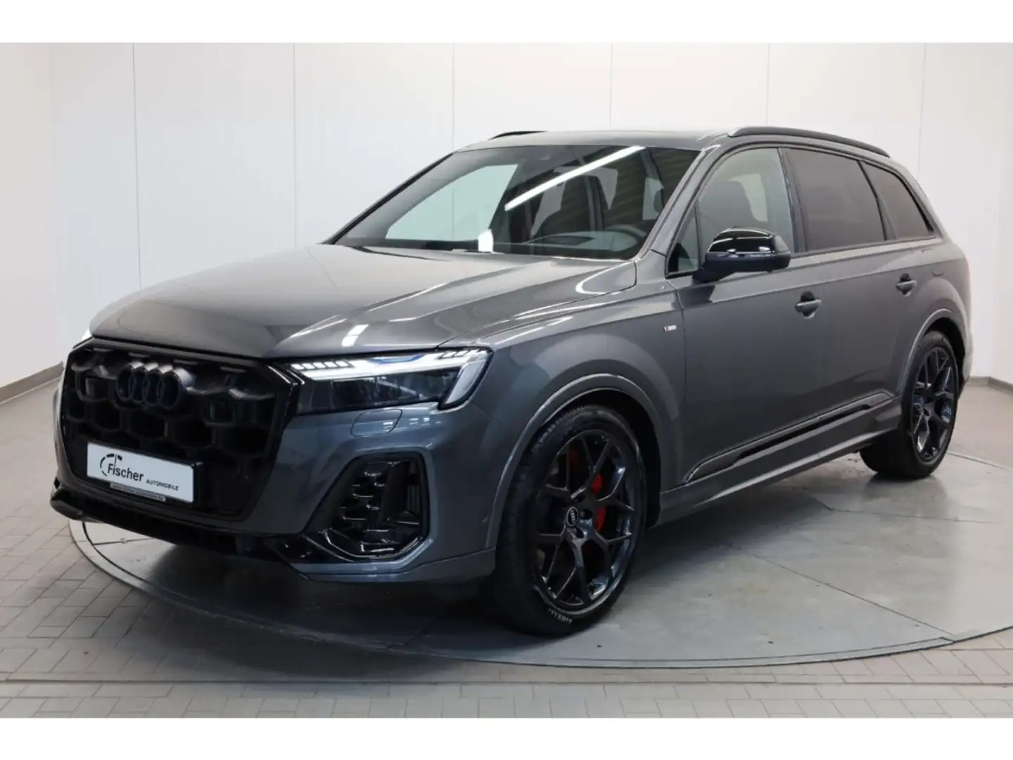 Audi Q7 60 TFSI e quattro S line business Grau - 2