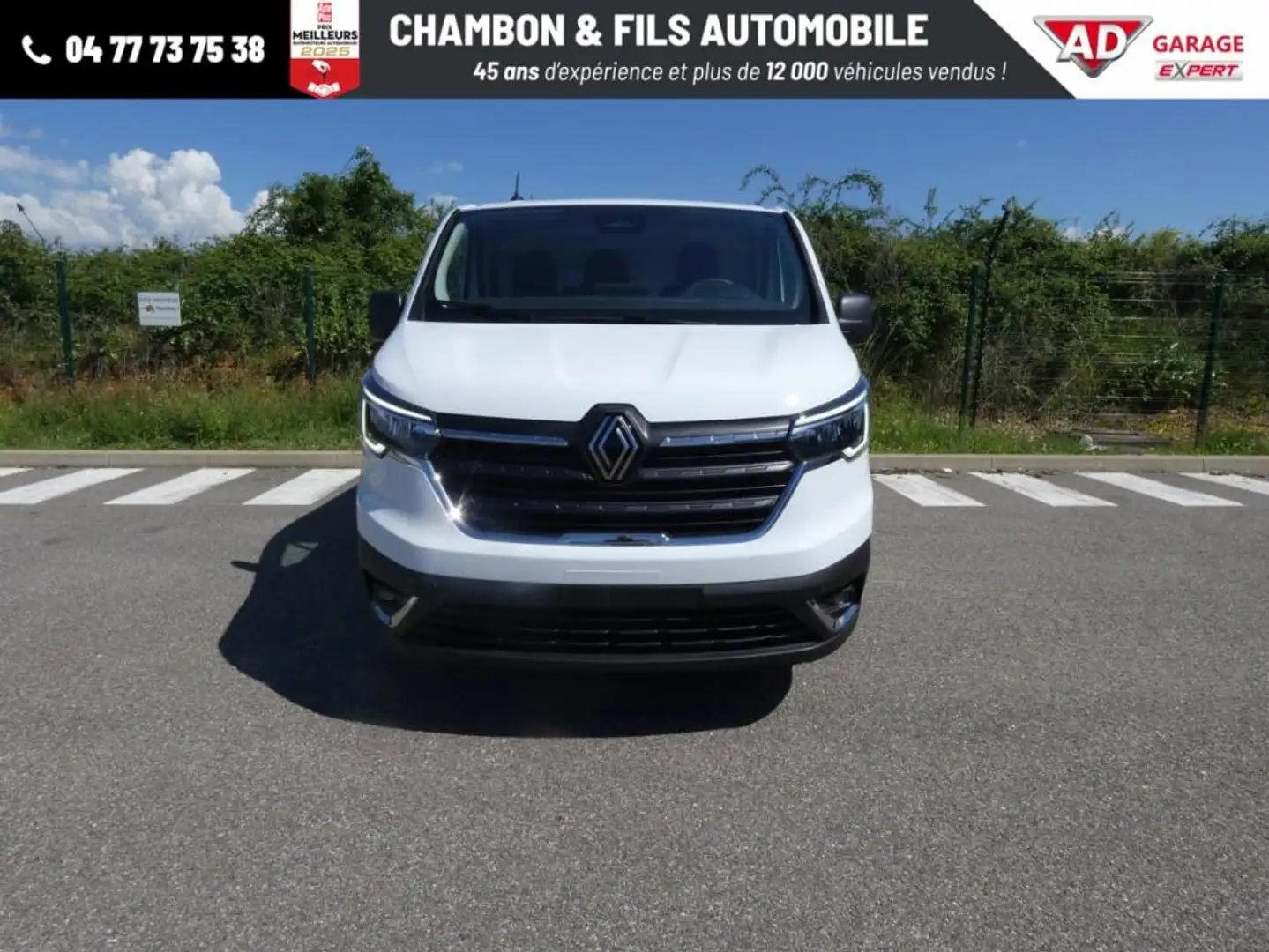 Renault Trafic FOURGON L2H1 3T BLUE DCI 130 GSR2 ADVANCE Blanc - 2