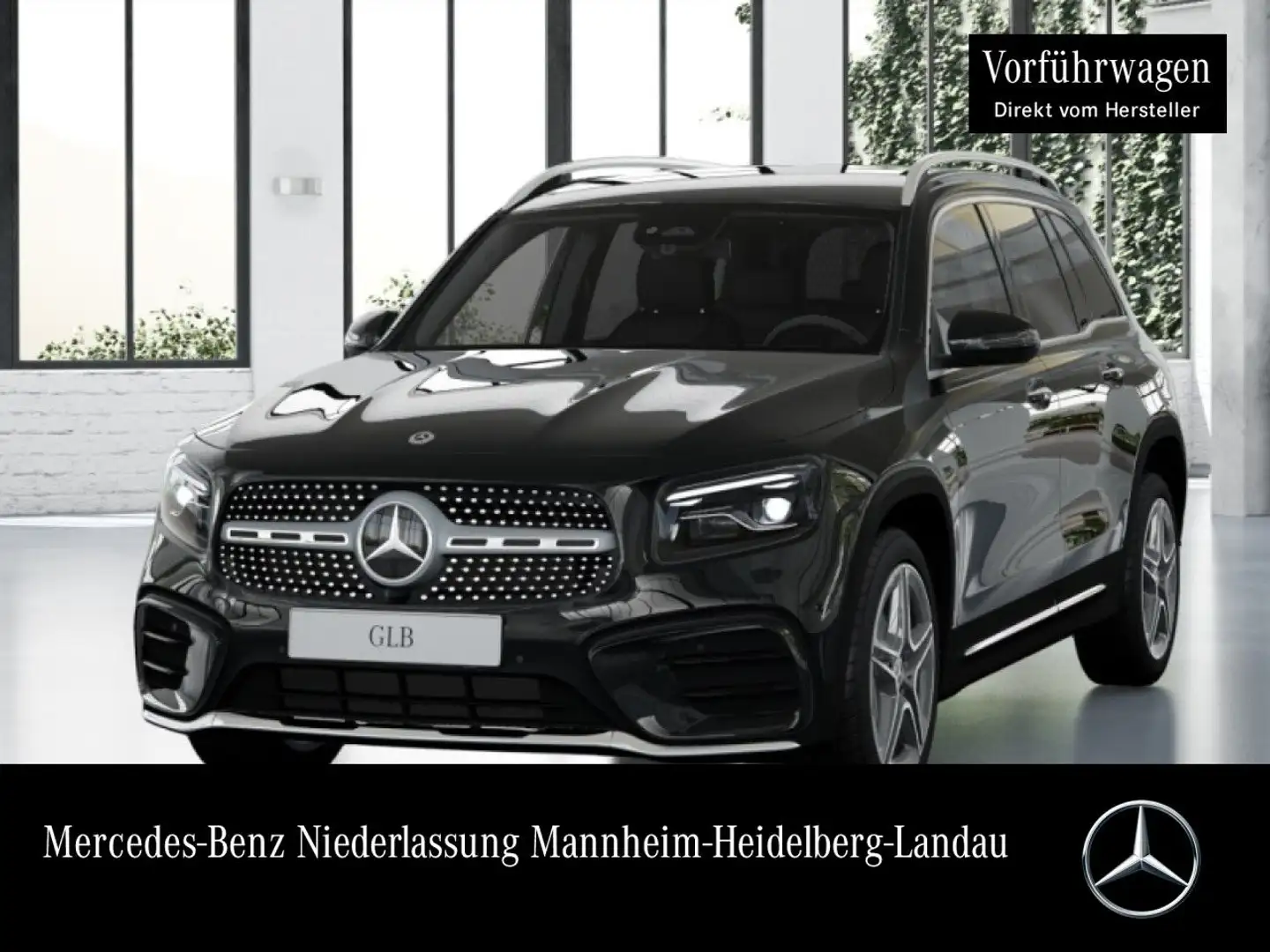 Mercedes-Benz GLB 200 AMG+360°+MULTIBEAM+TOTW+KEYLESS+7G Schwarz - 1