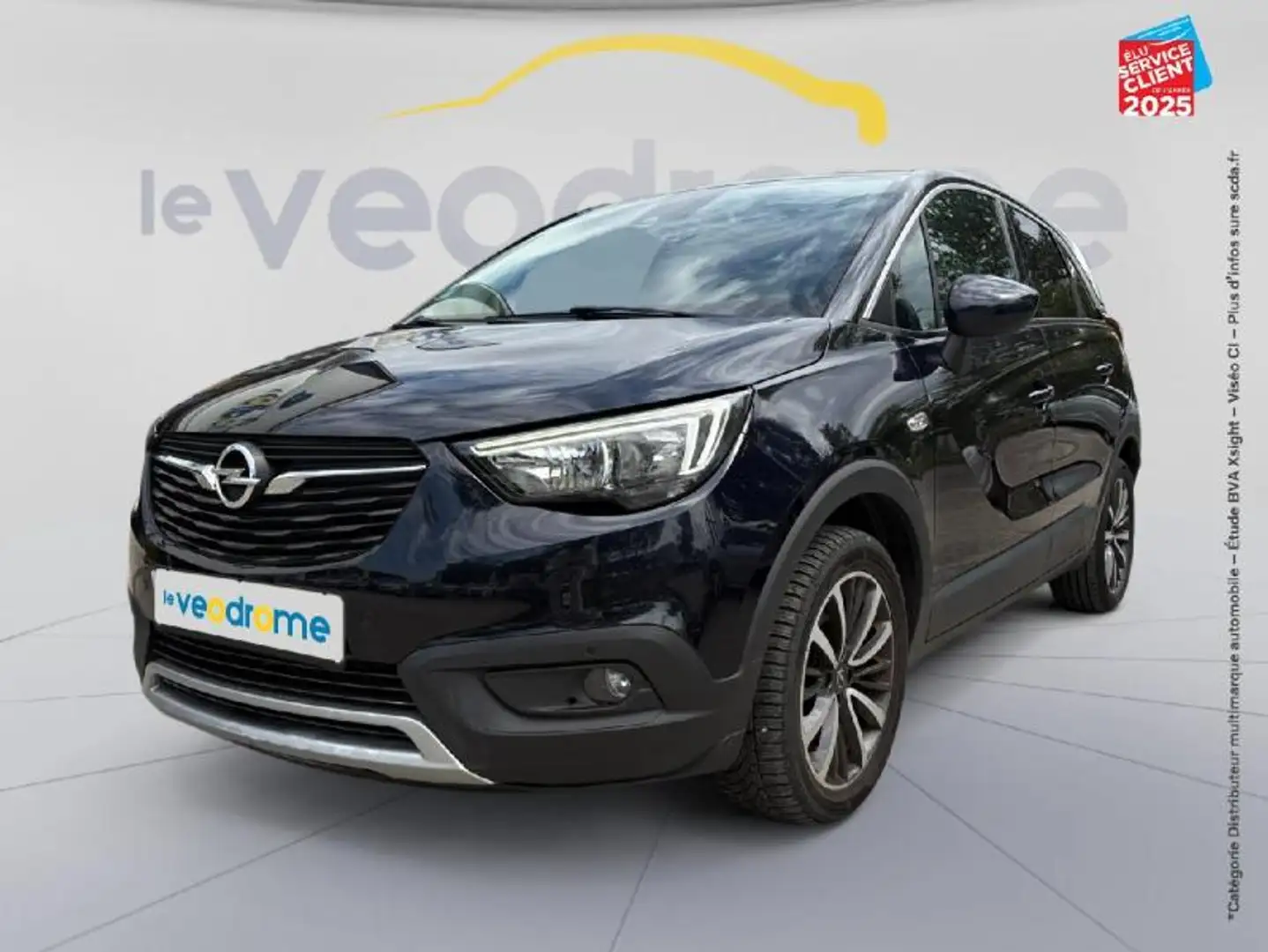 Opel Crossland X 1.6 D 120ch Innovation GPS Camera Carplay Noir - 1