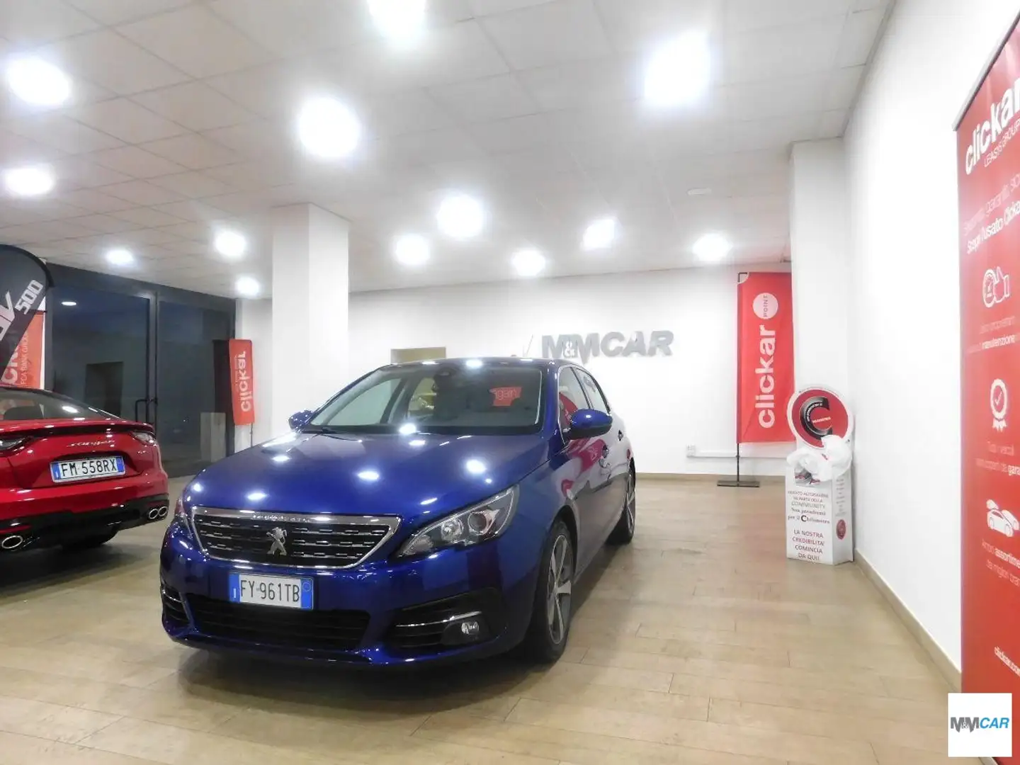 Peugeot 308 PureTech Turbo 130 EAT8 S&S Allure Blu/Azzurro - 2