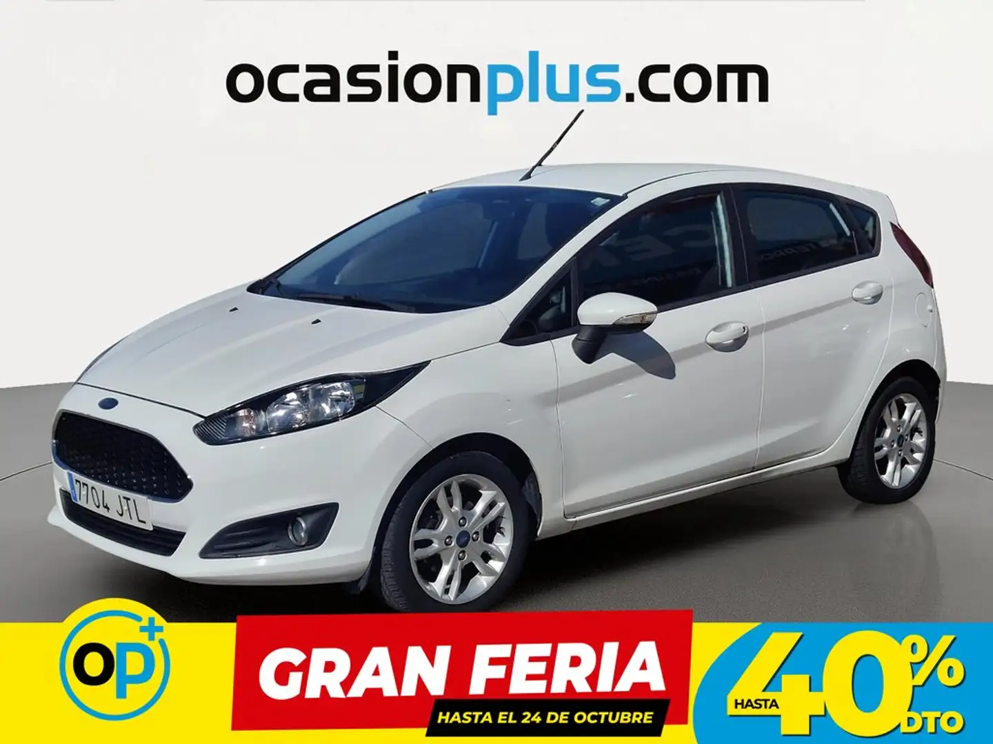 Ford Fiesta 1.5 TDCi Trend 95 Blanco - 1