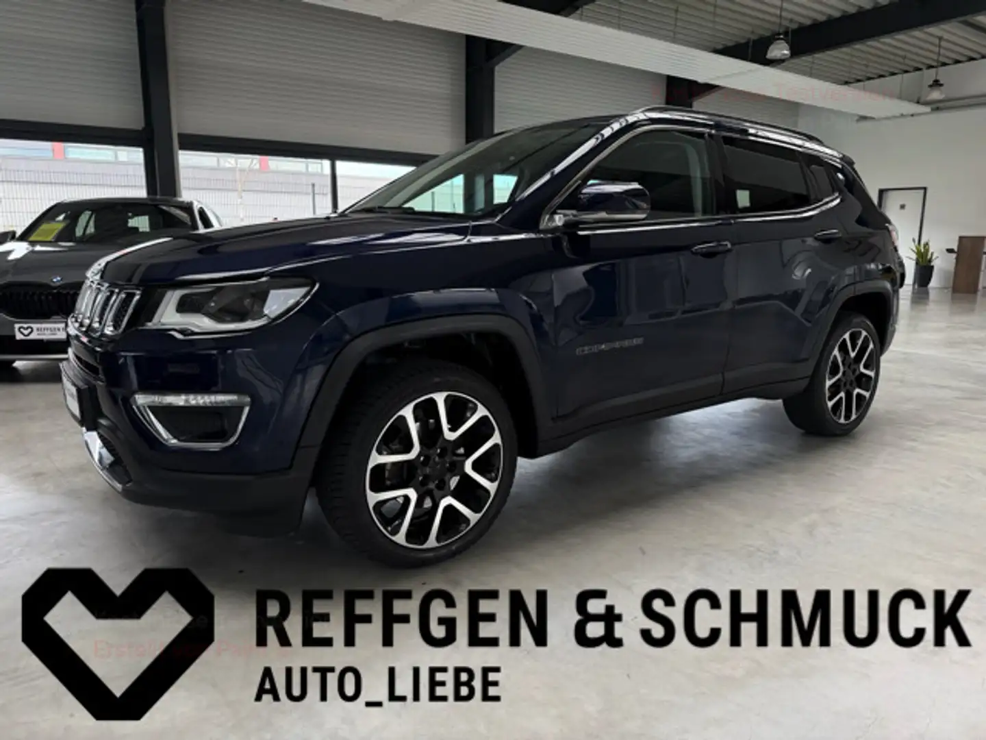 Jeep Compass LIMITED 4WD AUTOMAT+LEDER+NAV+XENON+PANO Blu/Azzurro - 1