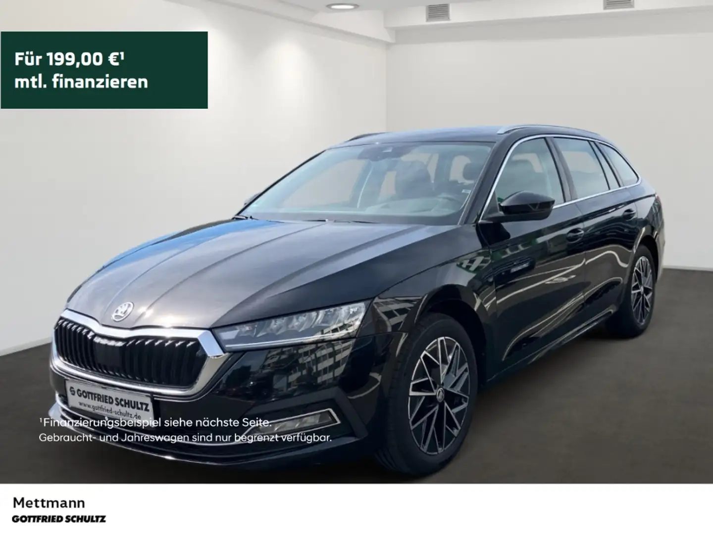 Skoda Octavia Com 1.5 TSI Style LED AHK SHZ PDC LM ZV E-FENSTER Noir - 1