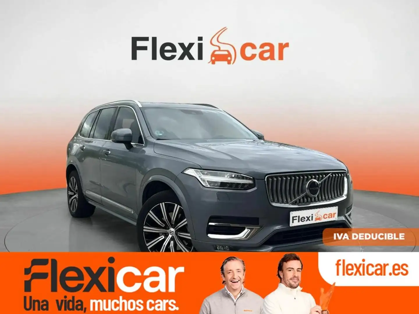 Volvo XC90 2.0 T8 AWD Core Recharge Auto Gris - 1