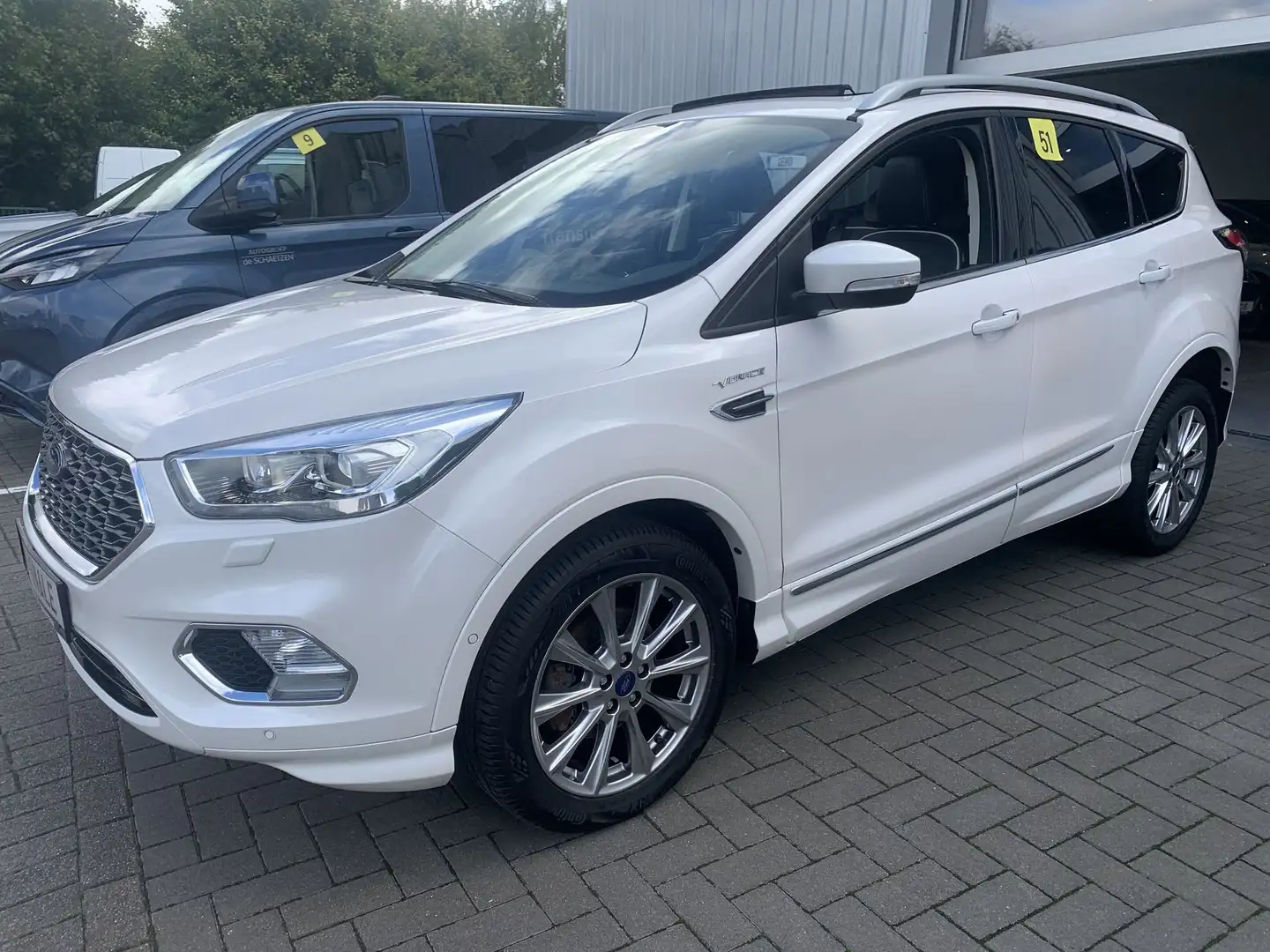Ford Kuga EcoBoost AWD AUT Blanc - 1