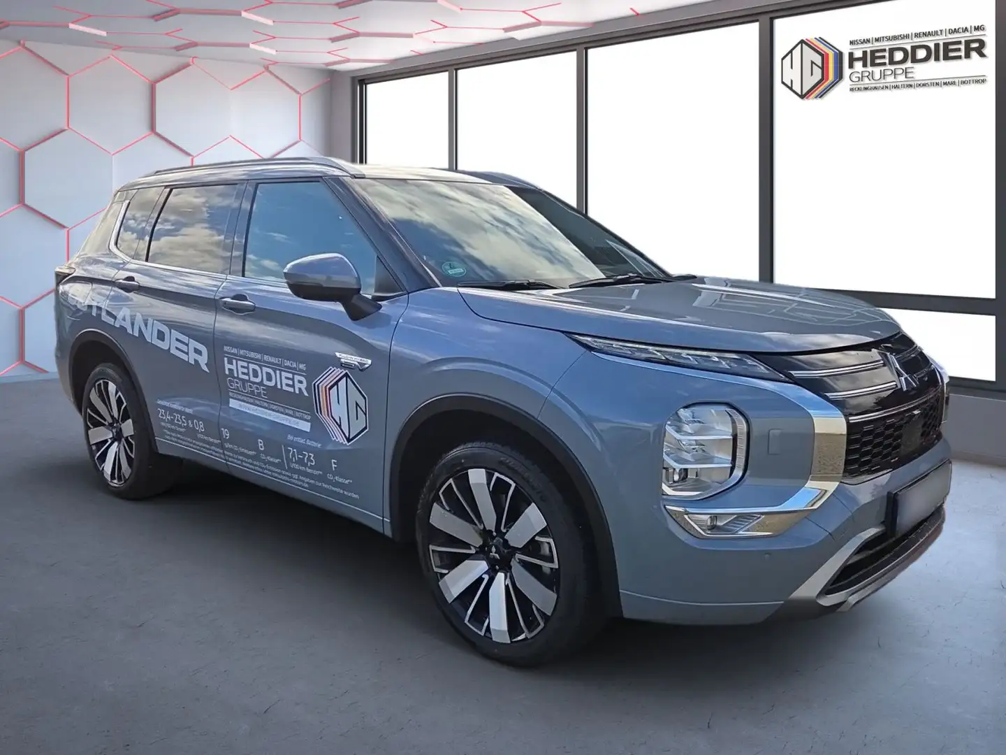 Mitsubishi Outlander 2.4 PHEV " TOP " AHK " Gris - 2