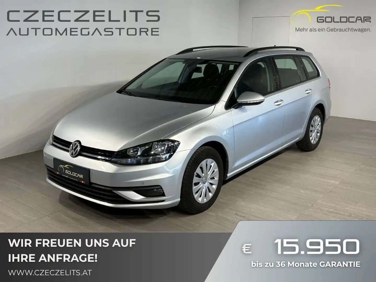 Volkswagen Golf Variant 1,6 TDI SCR Silber - 1