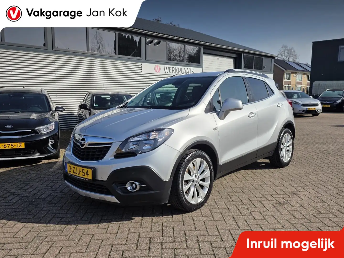 Opel Mokka 1.4 T Cosmo, navi, trekhaak, aur camera. Grau - 1