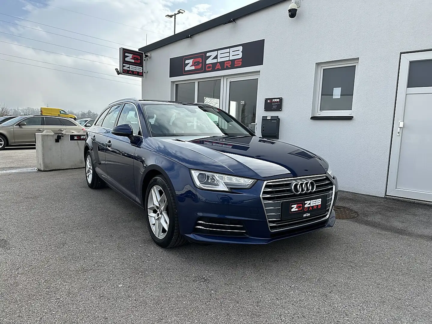 Audi A4 Avant 2,0 TDI Sport S-tronic, Blau - 1