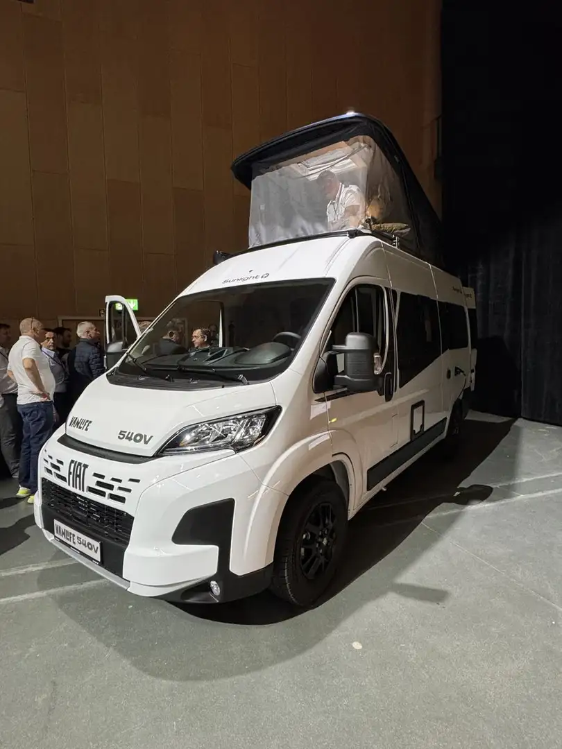 Sunlight Cliff 540 RT Vanlife, Green Trail,190Ah,NEUHEIT Weiß - 1