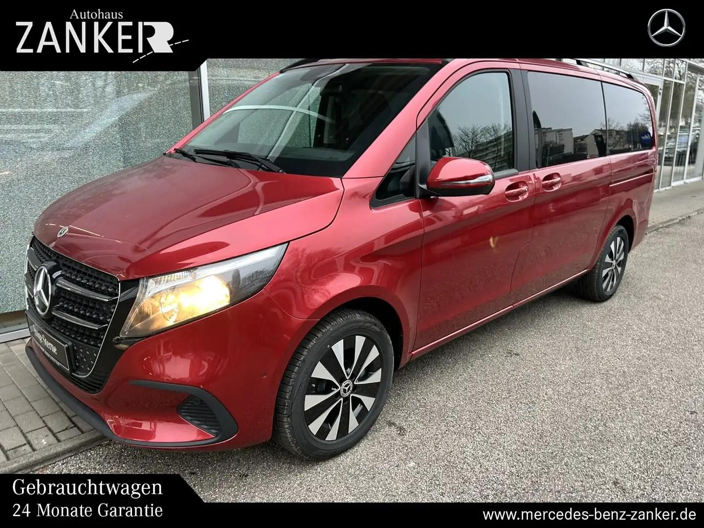 Mercedes-Benz V 220 V 220 d Lang DISTRONIC*KLIMA*SITZHZG*NAVI* Rot - 1