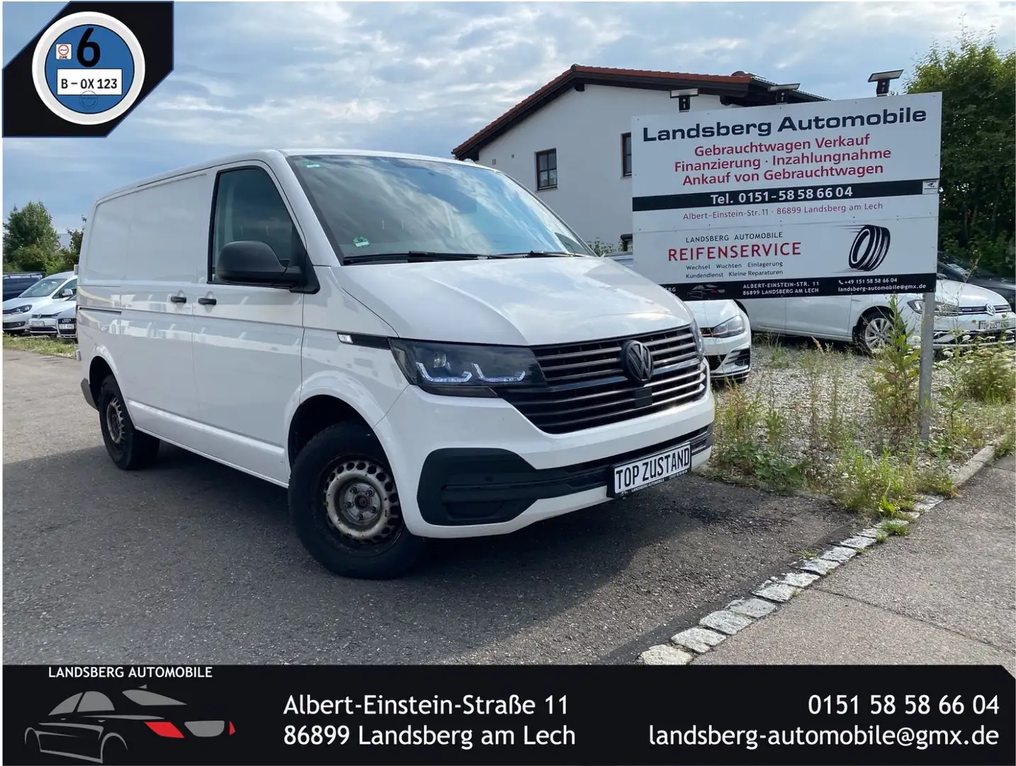 Volkswagen T6 Transporter Bianco - 1