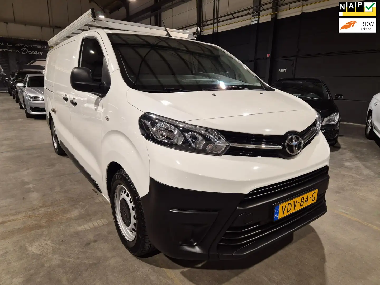 Toyota Proace Worker 2.0 D-4D Cool Comfort Long - AUTOMAAT - 3 Z Blanc - 1