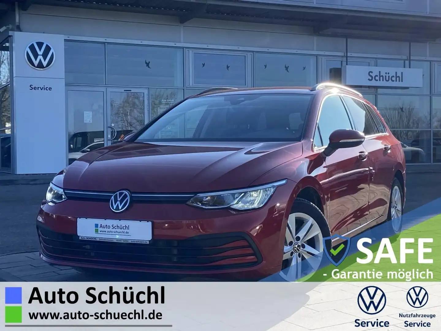 Volkswagen Golf Variant 2.0 TDI Life AHK+APP-CONNECT+ACTIVE Rot - 1