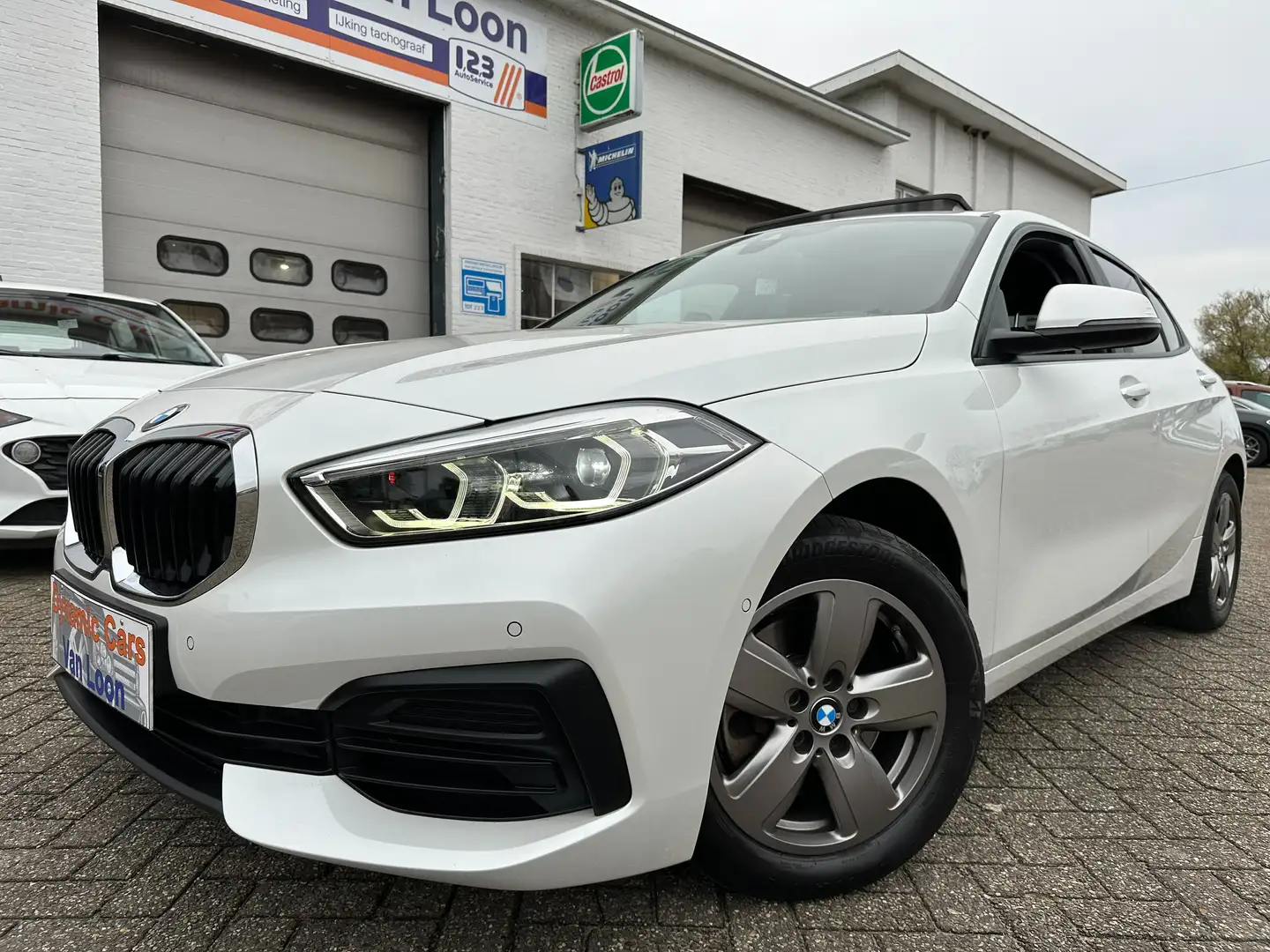 BMW 116 D Led Gps Carplay Camera Pano Clima 1Eigenaar Blanc - 1