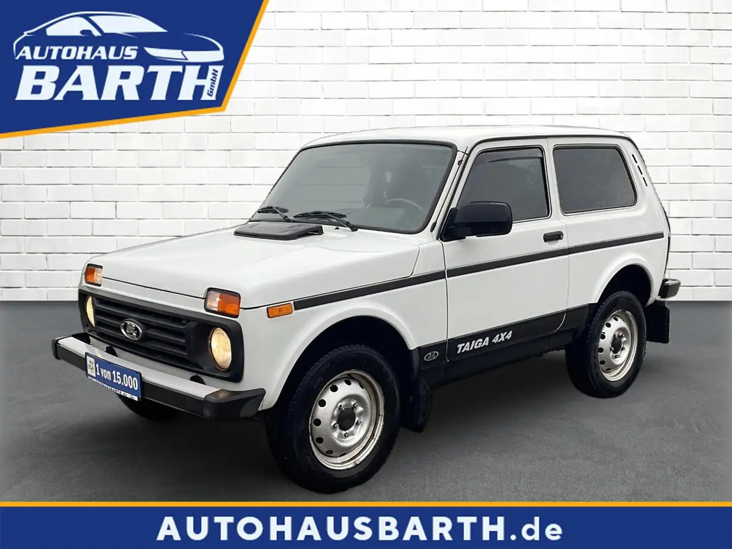 Lada Niva Taiga 1.7i 4X4  *AHZV*EURO6 *ABS*Servo* Weiß - 1