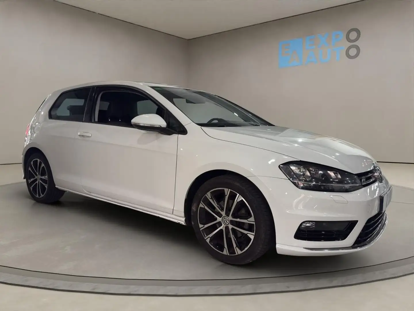 Volkswagen Golf 1.6TDI CR BMT Advance 105 Blanc - 1