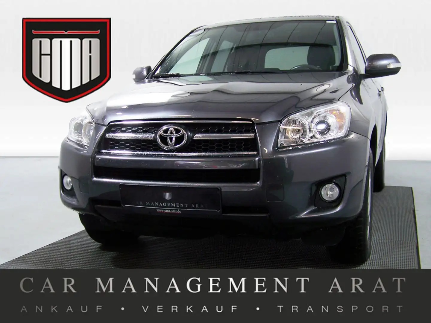 Toyota RAV 4 2.0 Sol 4x4 AUTOM 1.H+LEDER+KAM+PDC+SHZ Grau - 1