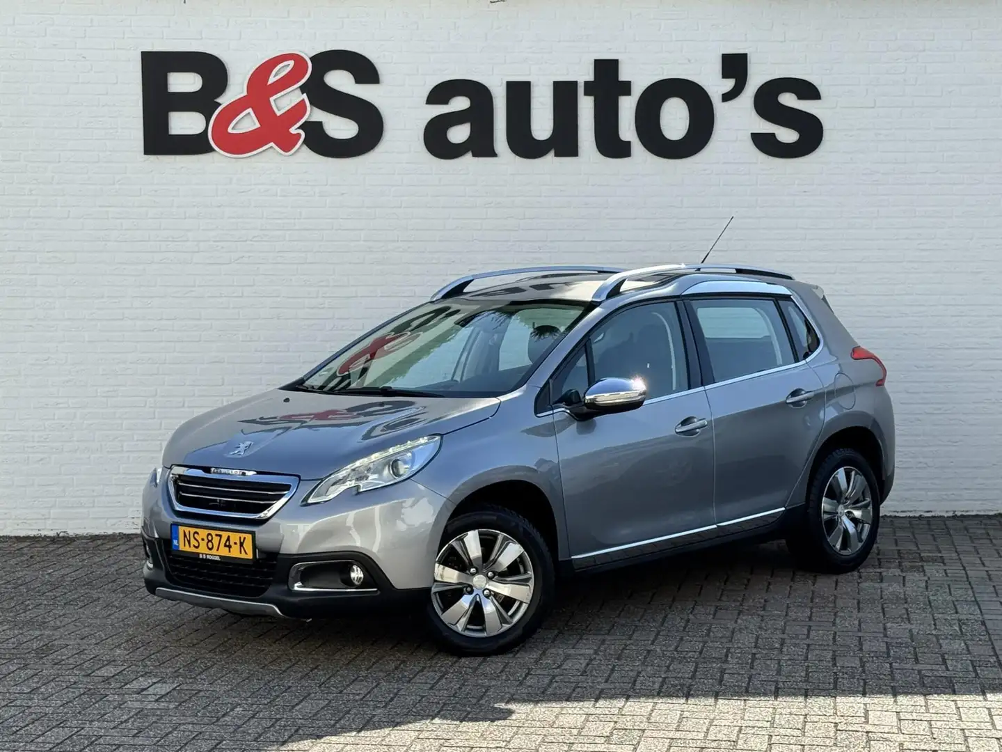 Peugeot 2008 1.6 VTi Allure Cruise control Climate control Navi Grijs - 1