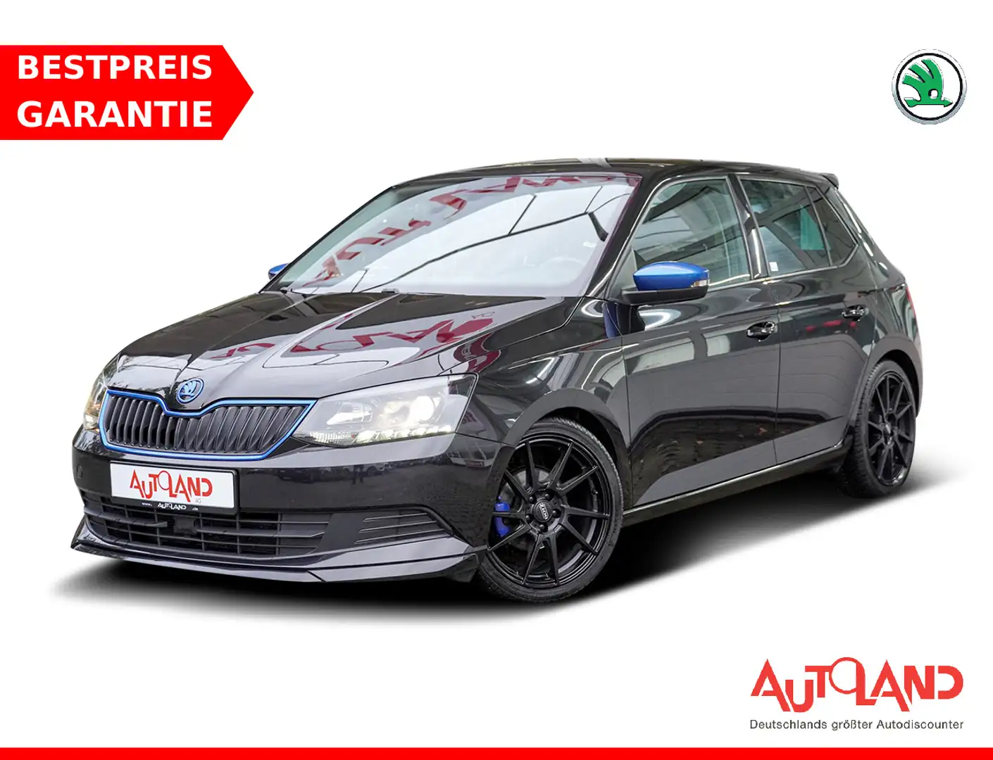 Skoda Fabia 1.2 Navi Tempomat Sitzheizung DAB PDC AUX Schwarz - 1
