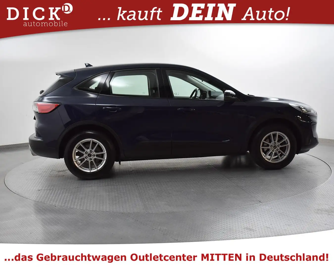 Ford Kuga 2.0d 4x4 Aut C&C NAVI+LED+AHK+SHZ+TEMP+CARP Bleu - 2