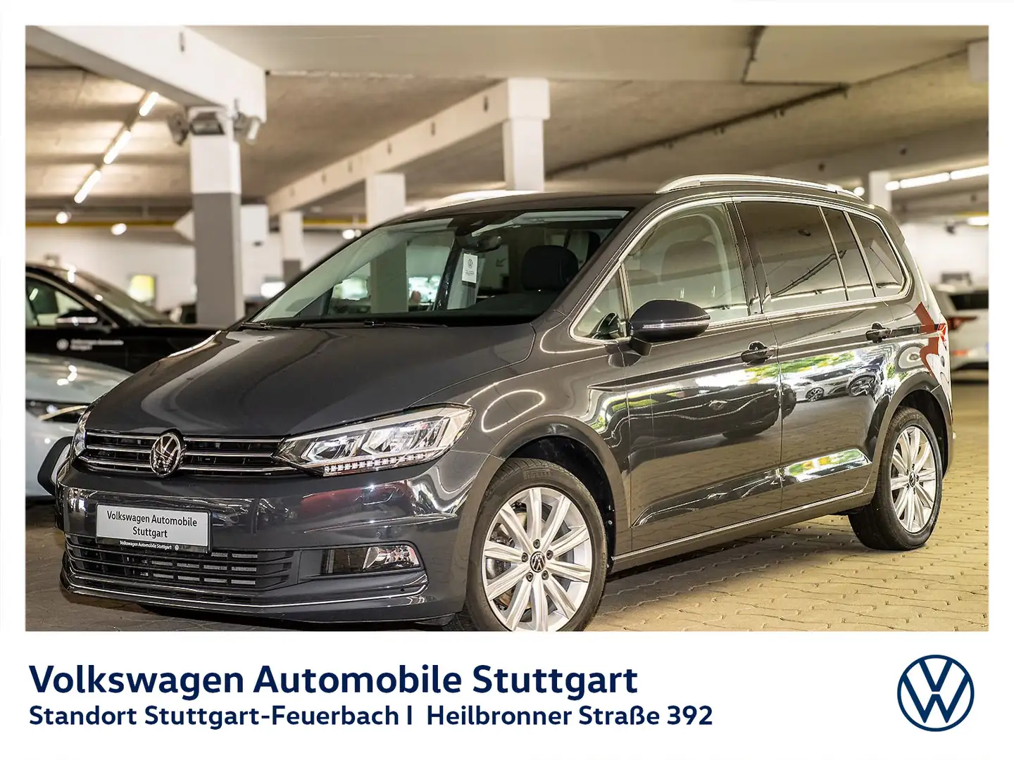 Volkswagen Touran Highline 1.5 TSI DSG 7-Sitze Navi Grau - 2