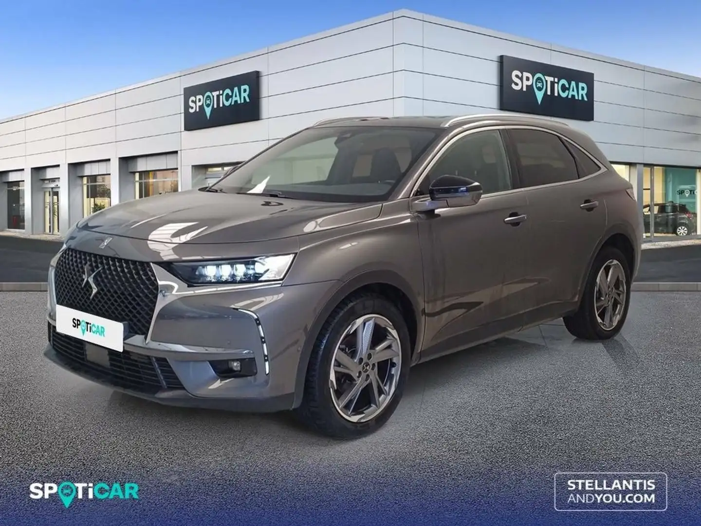 DS Automobiles DS 7 Crossback BlueHDi 130 Automático So Chic So Chic Gris - 1