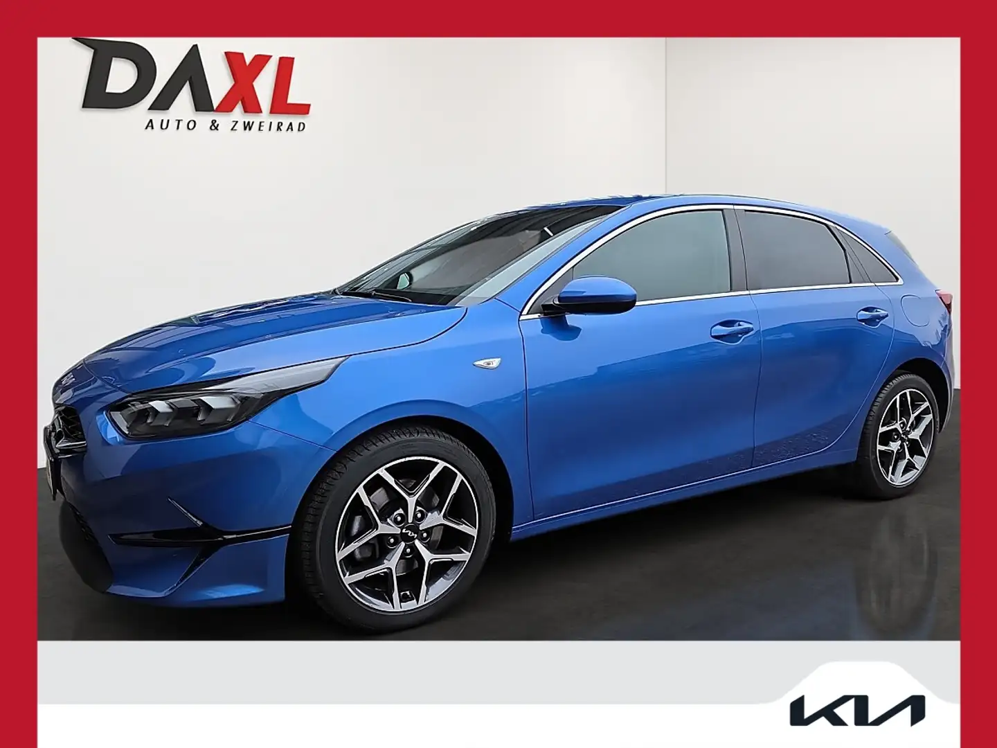 Kia Ceed / cee'd ceed 1,0 T-GDI GPF Silber Blau - 1