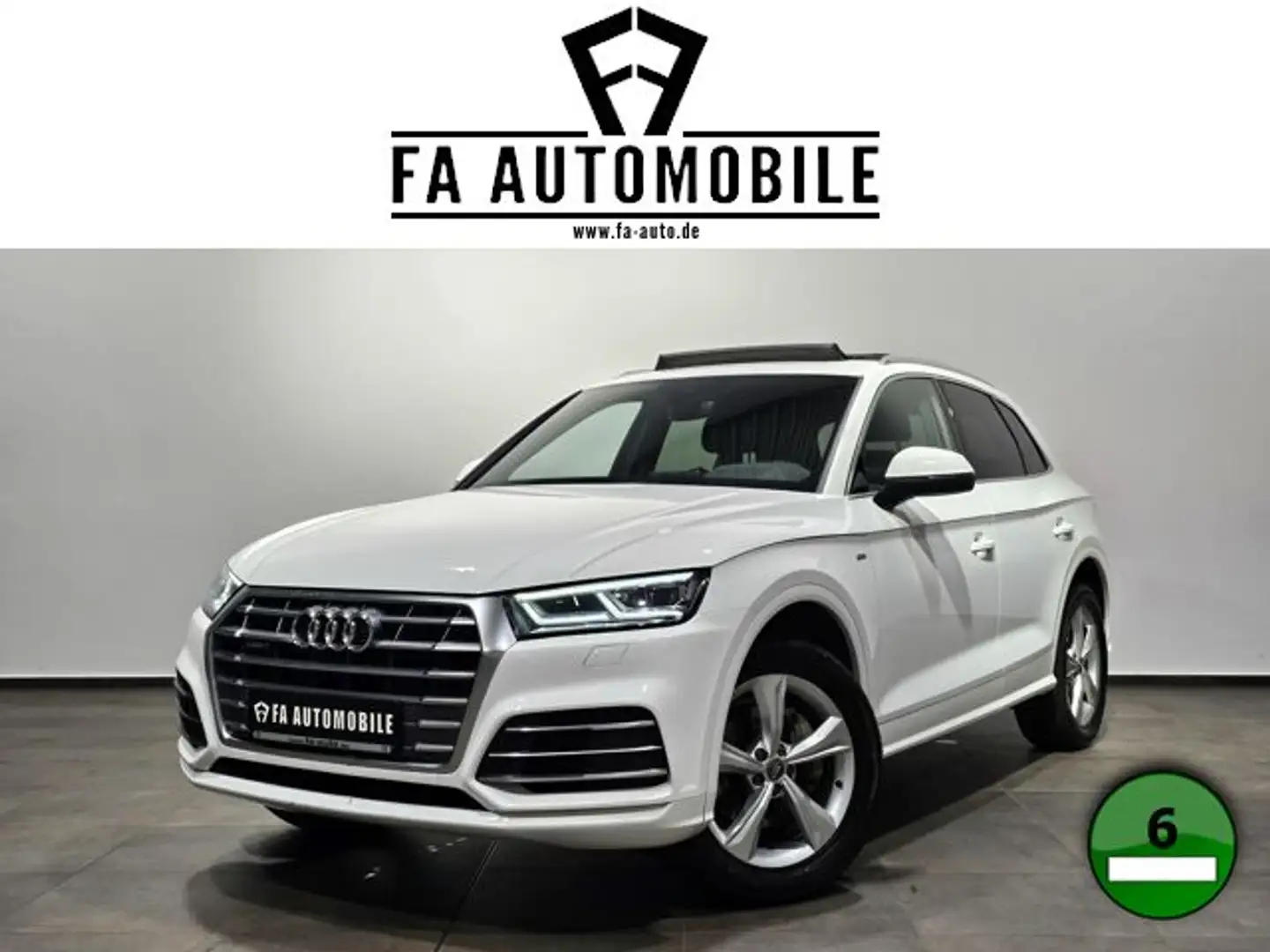 Audi Q5 45 TFSI 3x S Line Pano Virtual Led B&O AHK 19 Weiß - 1