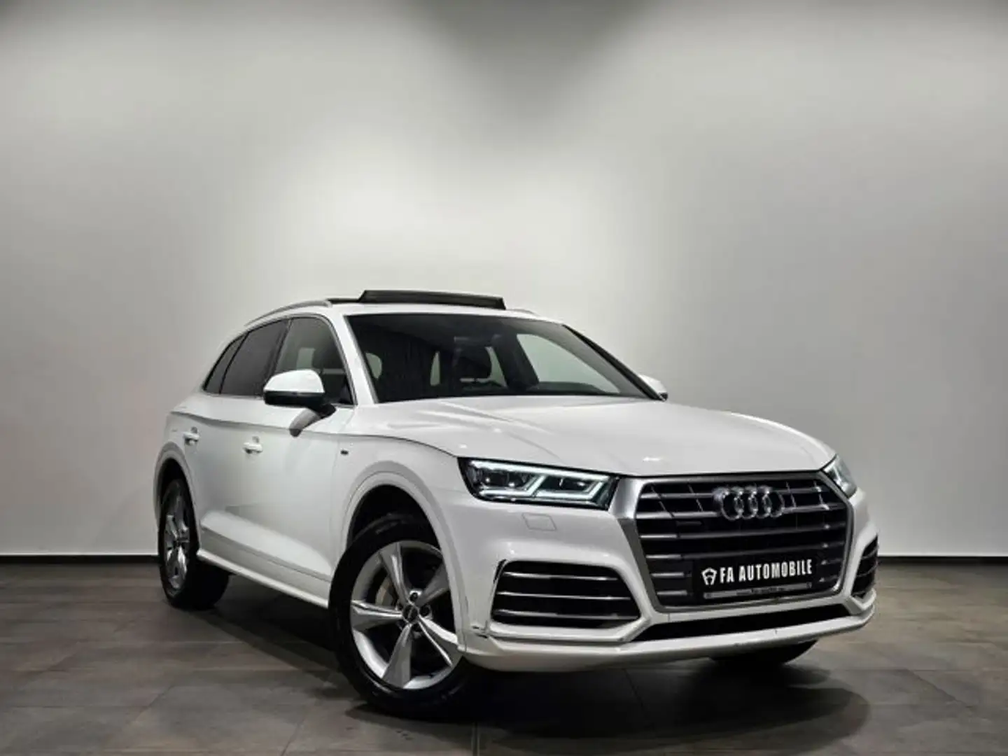 Audi Q5 45 TFSI 3x S Line Pano Virtual Led B&O AHK 19 Weiß - 2
