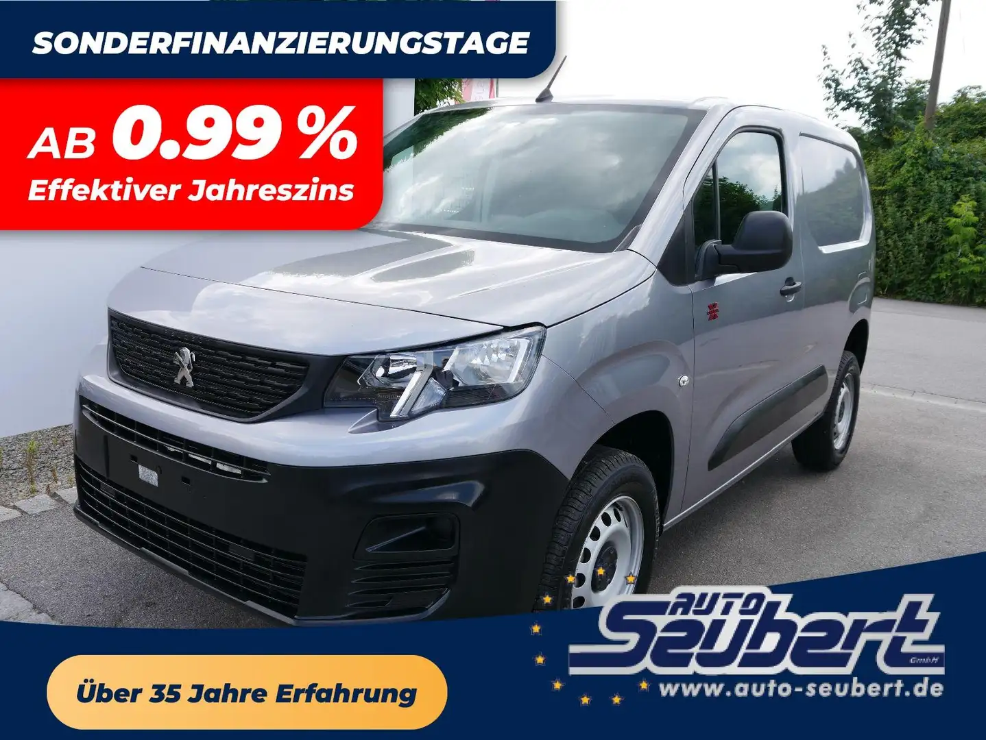 Peugeot Partner Dangel 4x4 L1 2.0t BlueHDi PDC*KLIMA*RADIO Plateado - 1